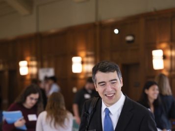 Students during 2023 Career Fair